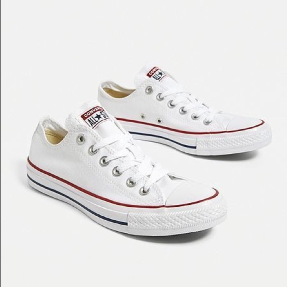 White CTAS Converse Chuck Allstar’s Lo Top